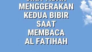 Bacaan al-fatihah