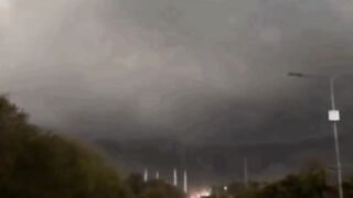 Night driving in Islamabad roads