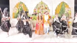 Wedding group dance