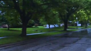 Peaceful Rainy Neighborhood Walk 🌧️🏡