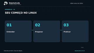 Linux do Zero: um caminho para começar sem pressa
