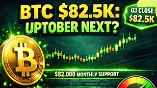 BITCOIN HOLDS $82K ON MONTHLY CLOSE! Big Move Coming in October?