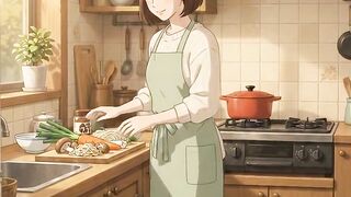 Resep Mie Kuah Hangat Estetik Ala Ghibli untuk Malam Hari! 🍜✨ (AI Art)