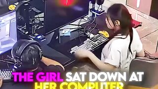 She kept shutting his PC down
