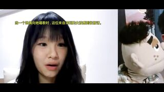 This girl was surprised when a doll sang to her.