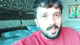 Rajab butt In Red Colour And Outfit