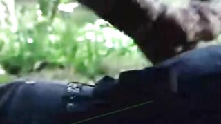 He Stepped on The Dinosaur's Path