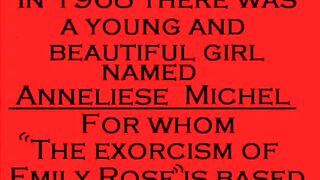 Anneliese Michel the real Emily Rose