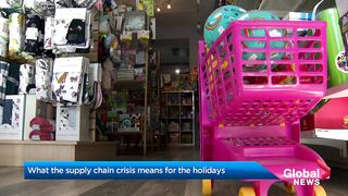 What the supply chain crisis might mean for the holidays.