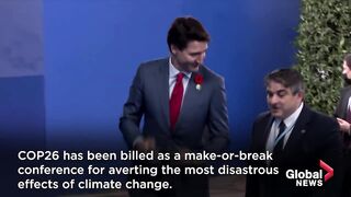 COP26_ World leaders arrive for “make-or-break” talks on climate change.