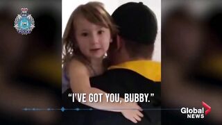 My name is Cleo”_ Western Australia police release audio of moment 4-year-old is rescued.