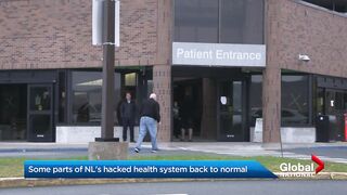Some parts of NL health system back to normal after crippling cyberattack.