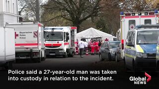 3 people injured in knife attack on German train, police say as investigation continues.