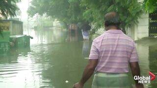 Heavy rainfall triggers flooding across Southern India and Sri Lanka.