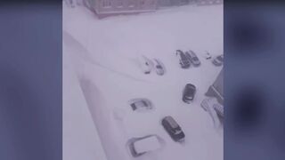 Невероятная метель в России