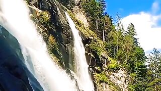 Water falls