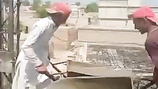 Worker doing their work