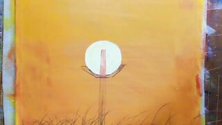 How to paint sunrise painting