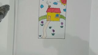 How to Draw a House Drawing / easy step by step / simple pencil Drawing