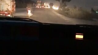 Night view driving