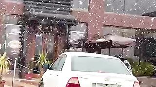 Snow in Quetta 2023... cold weather... Happiness...