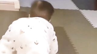 Funny Babies Crawling