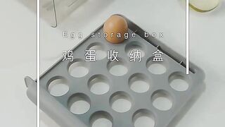Smart egg try rack