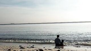 On the beach in Sabang, Aceh