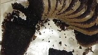 Cake+kopi dingin