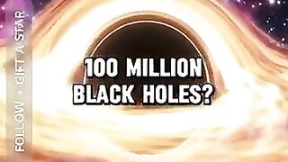 100 Million Black Holes in the Milky Way?