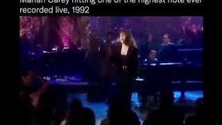 Mariah Carey in 1992