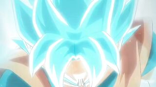 GOKU Super Sayajin BLUE vs Black Rose
