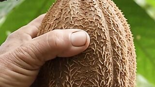 “What Is Hiding Inside This Strange Fruit? 😳🌿”