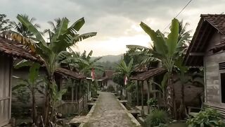 POV: It Starts Raining in an Indonesian Village 🌧️🇮🇩