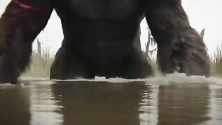 King Kong vs. Crocodile