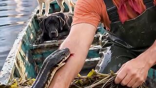 The dog, the savior