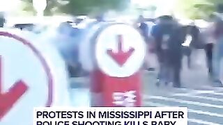 Protests after police shooting kills baby