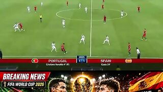 Ronaldo Magic vs Spain! ⚡🇵🇹 | Portugal vs Spain | FIFA World Cup