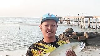 Result fishing in the sea