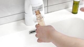 Hair comb with water spray