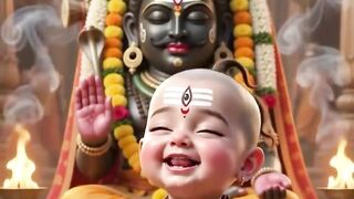 🙏🙏श्रावन मास की शुभकामनाएं🙏🙏 #mahakal #mahakaleshwar #mantra #cutebaby #shiva