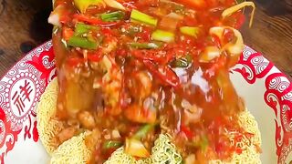 Cook and eat super spicy and very spicy