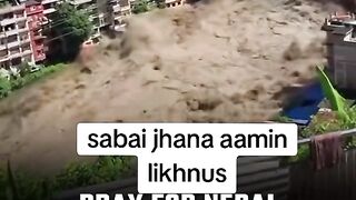 Nepal flood 🥹