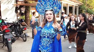 Kostum dancer cantik karnaval singojuruh 2026