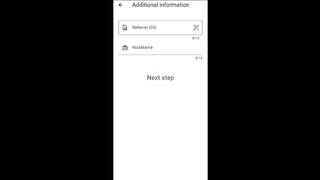 Part_02 MINING APP Delta Kim: How to Fill the Referrer DID/Nickname Screen