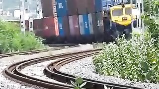 Train in world