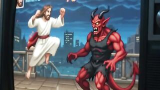 Jesus and Satanin game