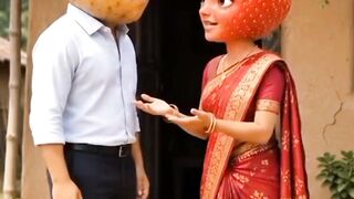 Alu tar shundori bou Strawberry-ke rekhe bidesh chole jacche.