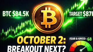Crypto Market Update: Bitcoin Holds $84K as Q4 Begins | Oct 2, 2026