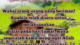 Suara merdu Qari' terbaik di dunia (QS. AL JUMU'AH)